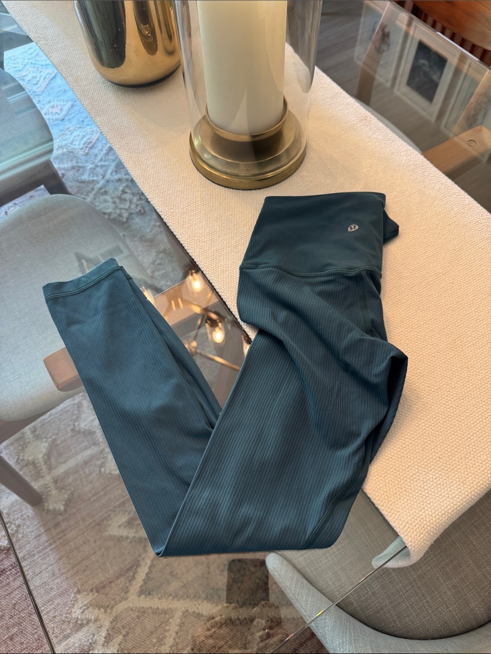 Lululemon Align Ribbed High Rise Pant 25” - Picture 4 of 6